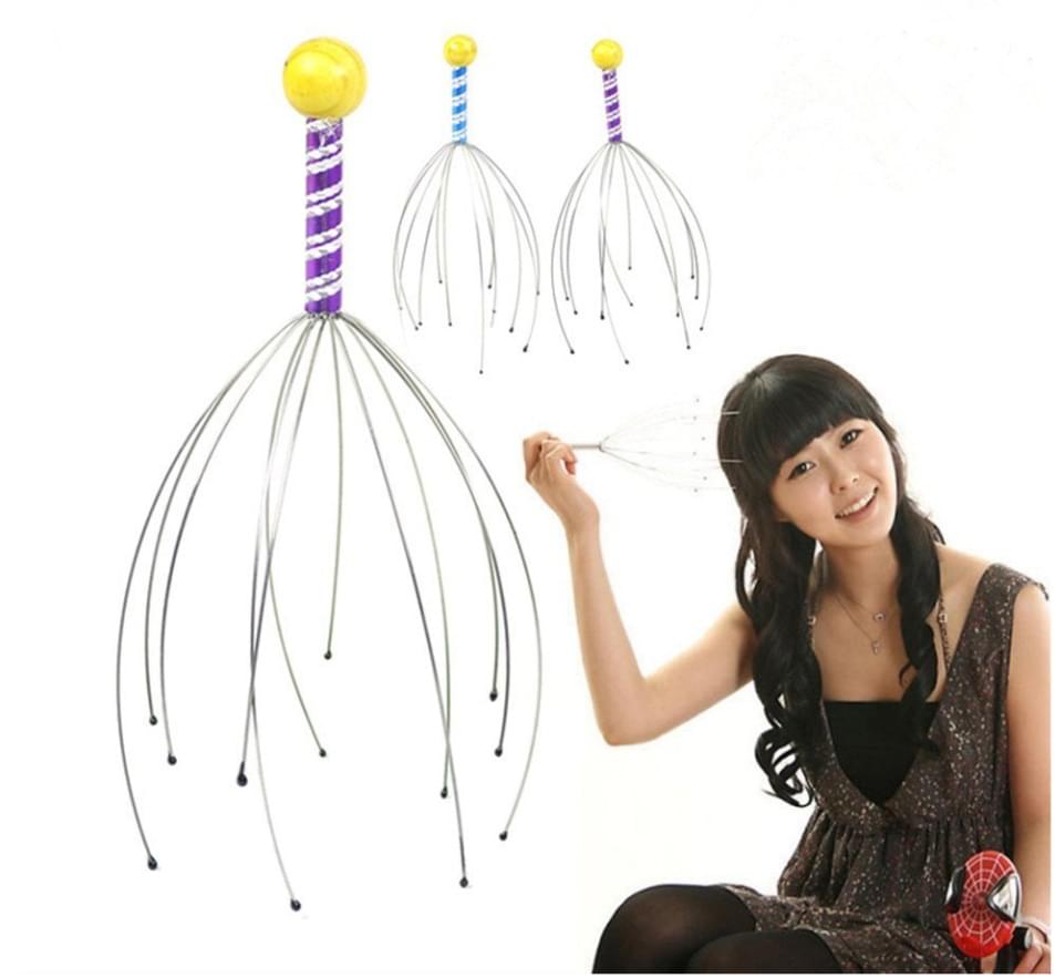 Hair Hair Raising Octopus Scalp Massager Massage Claw Manual Massager Head Massager  Grasper.