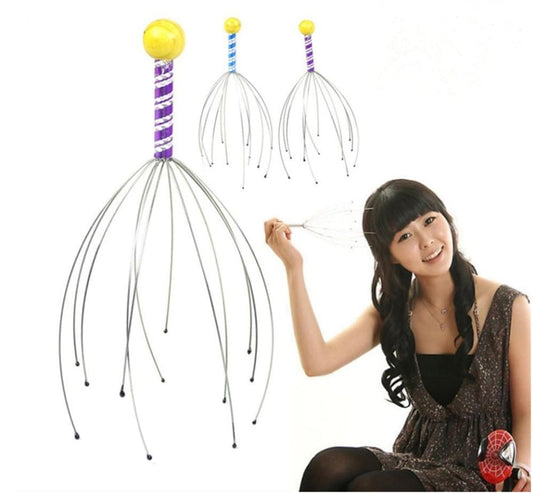 Hair Hair Raising Octopus Scalp Massager Massage Claw Manual Massager Head Massager  Grasper.