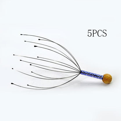 Hair Hair Raising Octopus Scalp Massager Massage Claw Manual Massager Head Massager  Grasper.