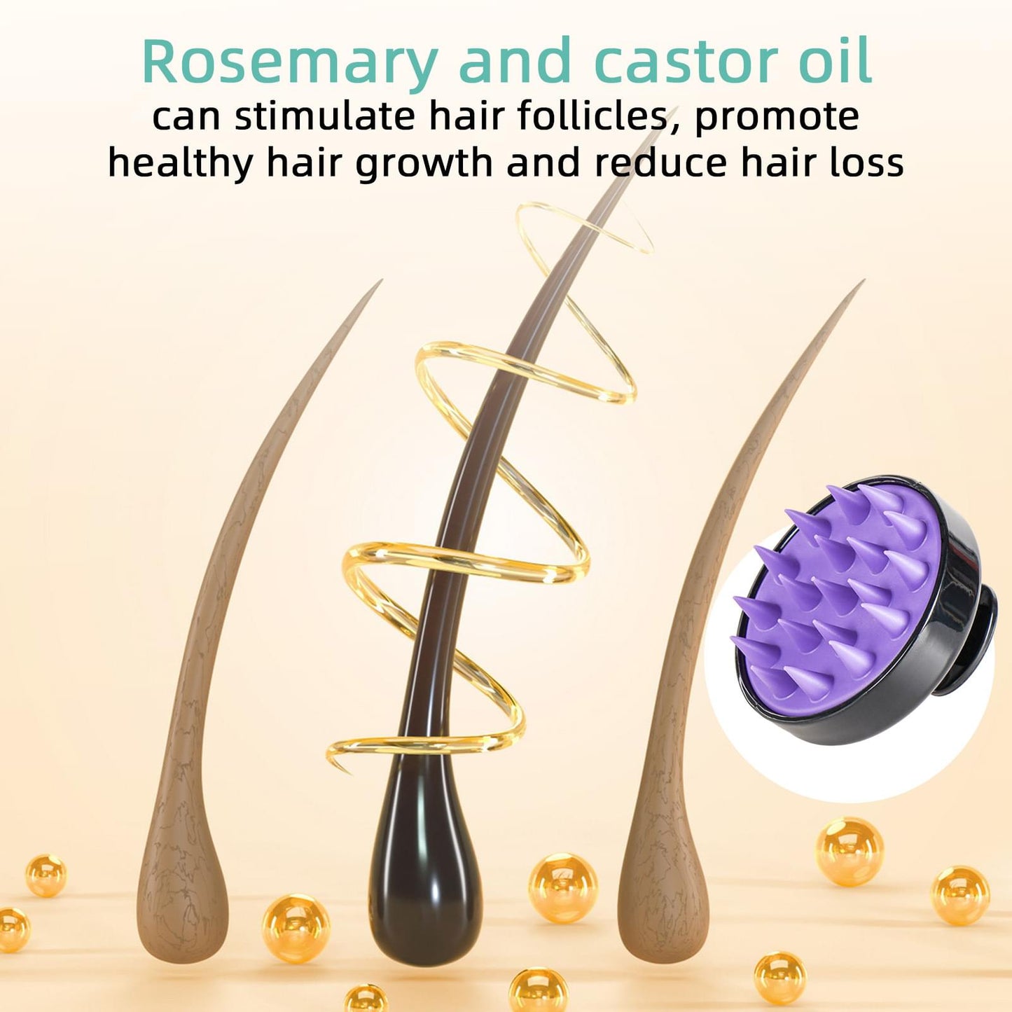 Hair Oil 118ml Dense Long Care.