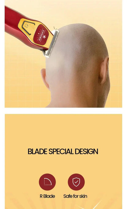 Hair Trimmer Mini Portable Electric Hair Clipper Rechargeable Small Hair Clipper Bald Head Hair Trimmer Barber Haircut Shaver.