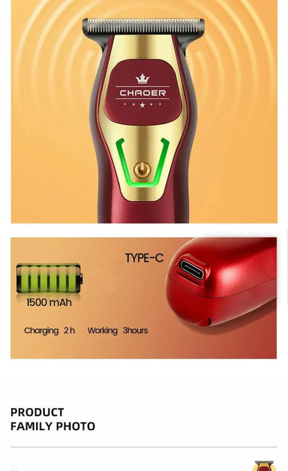 Hair Trimmer Mini Portable Electric Hair Clipper Rechargeable Small Hair Clipper Bald Head Hair Trimmer Barber Haircut Shaver.