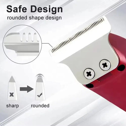 Hair Trimmer Mini Portable Electric Hair Clipper Rechargeable Small Hair Clipper Bald Head Hair Trimmer Barber Haircut Shaver.