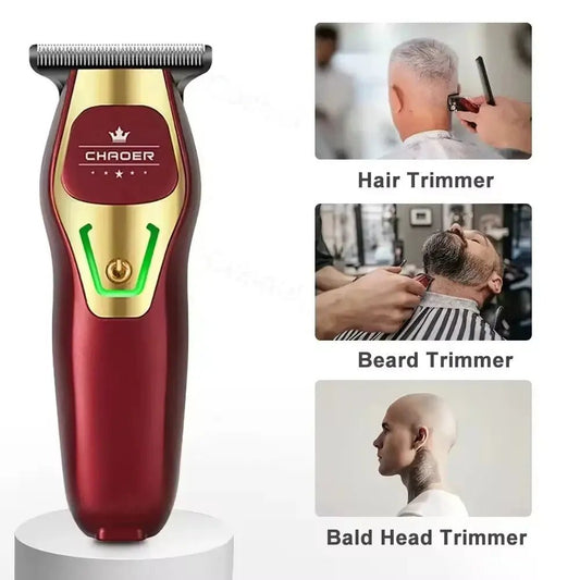 Hair Trimmer Mini Portable Electric Hair Clipper Rechargeable Small Hair Clipper Bald Head Hair Trimmer Barber Haircut Shaver.