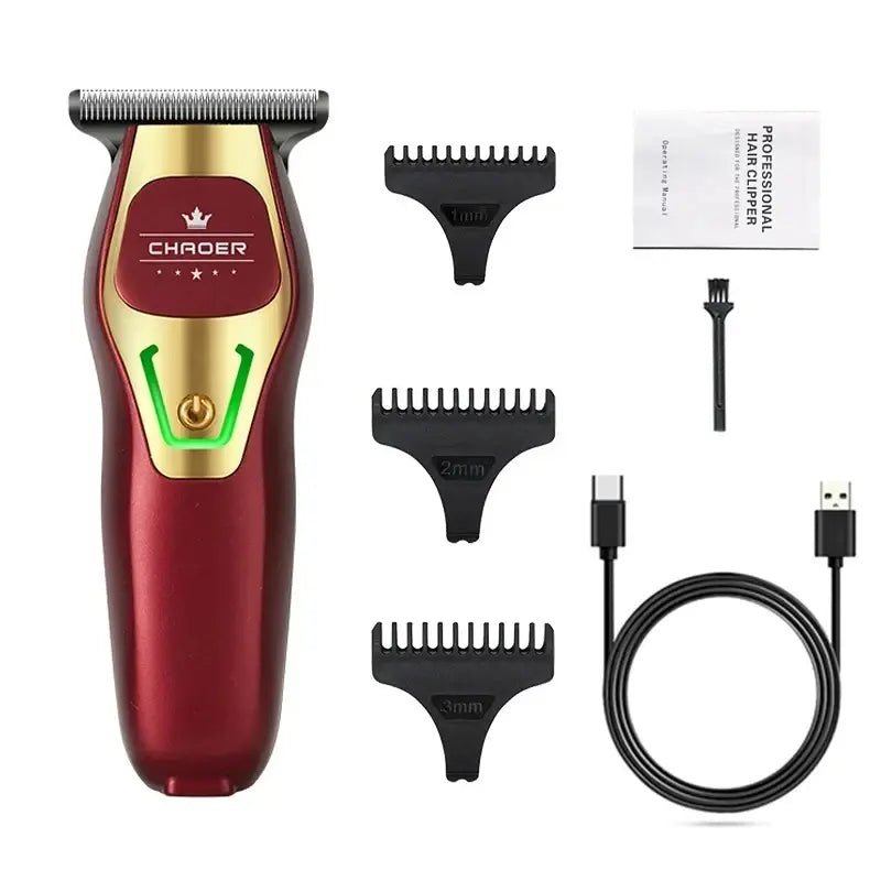 Hair Trimmer Mini Portable Electric Hair Clipper Rechargeable Small Hair Clipper Bald Head Hair Trimmer Barber Haircut Shaver.
