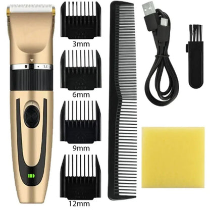 Haircut Barber Professional Trimmer for Men Hair Cutting Machine Cordless Trimmer Electric Hair Clipper Rechargeable Barber.