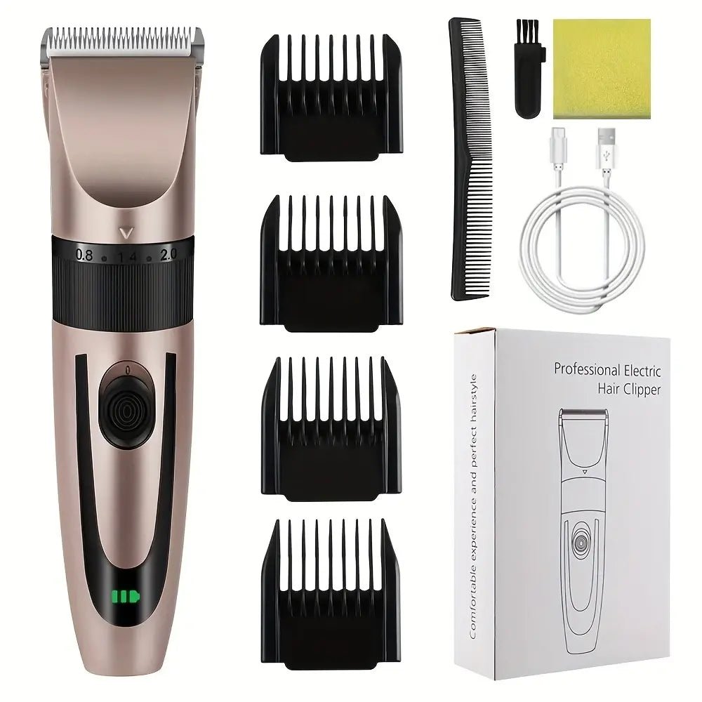 Haircut Barber Professional Trimmer for Men Hair Cutting Machine Cordless Trimmer Electric Hair Clipper Rechargeable Barber.