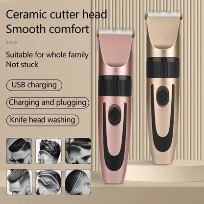 Haircut Barber Professional Trimmer for Men Hair Cutting Machine Cordless Trimmer Electric Hair Clipper Rechargeable Barber.