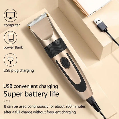 Haircut Barber Professional Trimmer for Men Hair Cutting Machine Cordless Trimmer Electric Hair Clipper Rechargeable Barber.