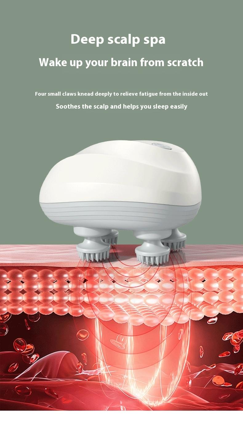 Head Massager Electric Neck Massager Rechargeable.