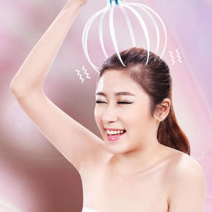 Head Massager Scalp Vibration Massage Eight Claw Electric Household Massager Head Masager Body Care.