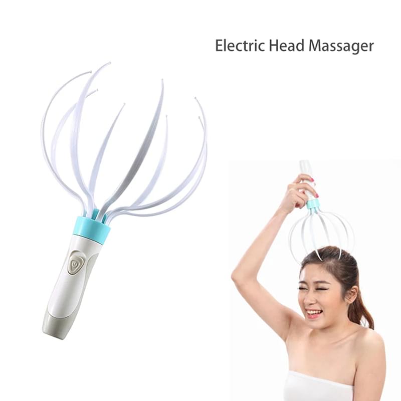 Head Massager Scalp Vibration Massage Eight Claw Electric Household Massager Head Masager Body Care.