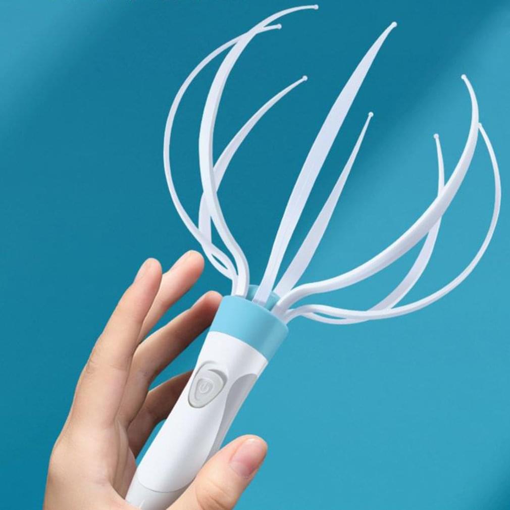 Head Massager Scalp Vibration Massage Eight Claw Electric Household Massager Head Masager Body Care.