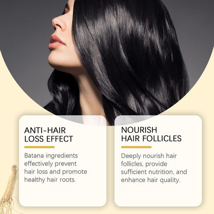 HOEGOA Batana Hair Oil Nourishing Hair Follicle Hair Soft And Plump Strong And Supple Hair Nourishing Styling Cream.