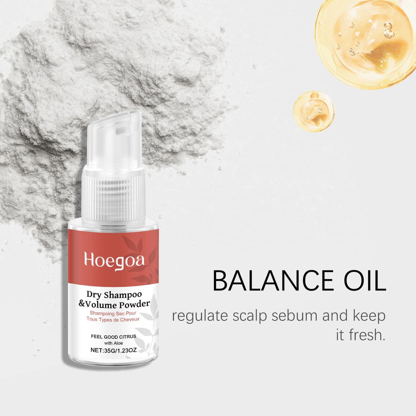 HOEGOA Waterless Dry Cleaning Spray Gentle Nourishing Serum.