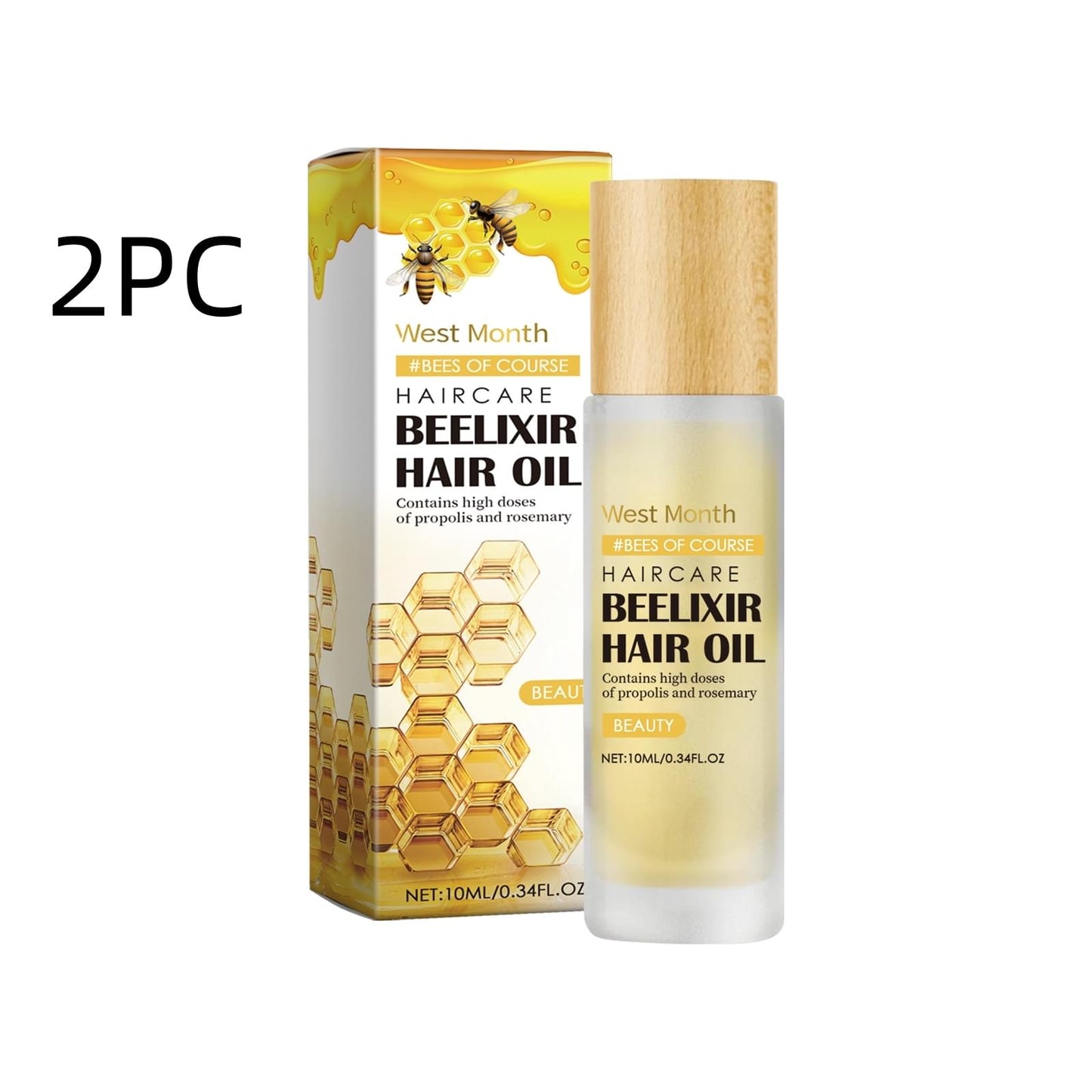 Honey Rosemary Hair Care Oil.
