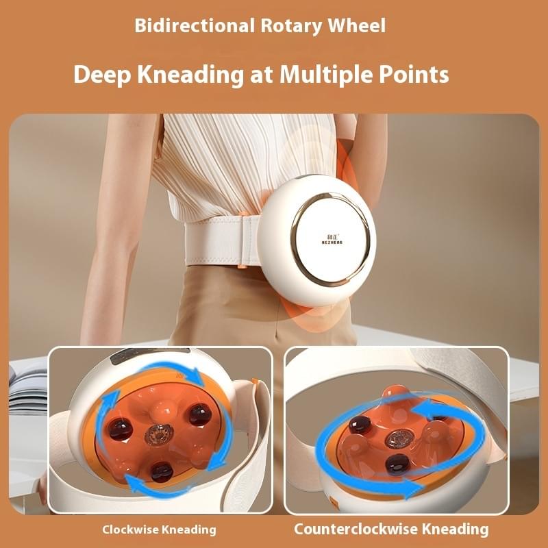 Hot Compress Abdominal Massager Abdominal Massager Rolling Belt.