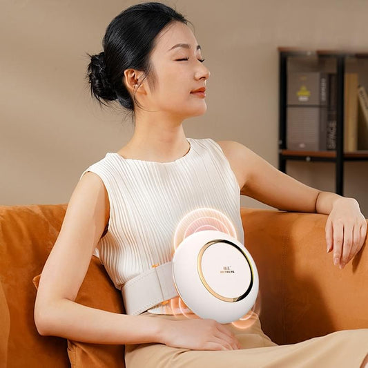 Hot Compress Abdominal Massager Abdominal Massager Rolling Belt.