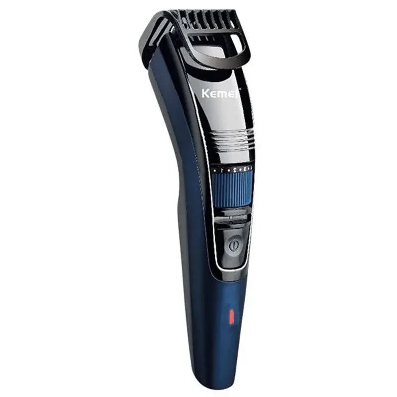Kemei 0.5-10mm Adjustable Beard Hair Trimmer For Men Rechargeable Mustache Stubble Hair Clipper Face Hair Cutting Machine.