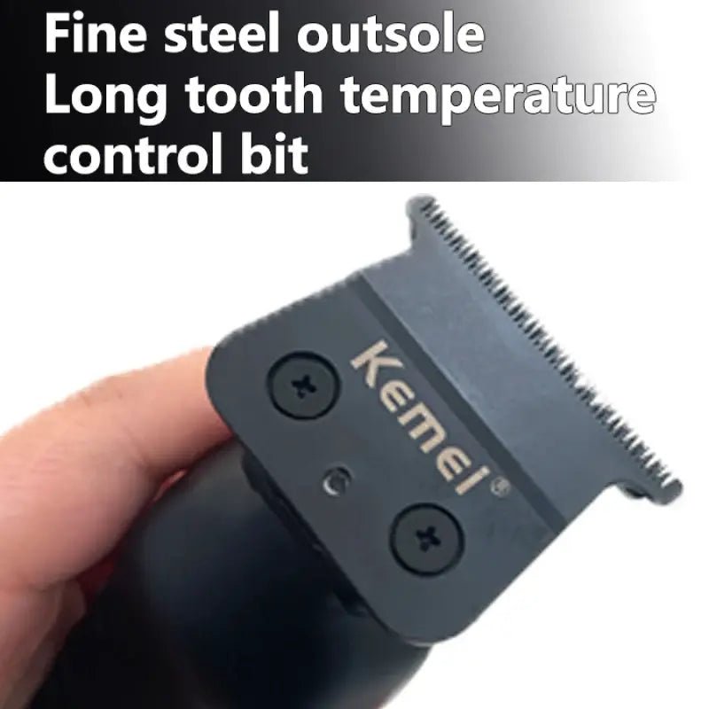 Kemei KM-2299 Professional Hair Clipper 1200mAh Electric Hair Clippers USB Rechargeable Hair Trimmers Hair Cutting Machine.