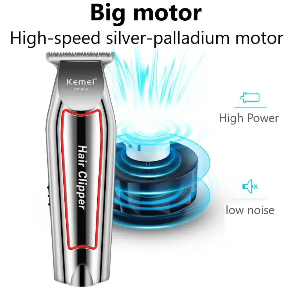 KEMEI Profession Hair Trimmer Electric Beard Trimmer For Men Hair Clipper Hair Cutter  Machine Hair Cut Grooming Kit  KM-032.