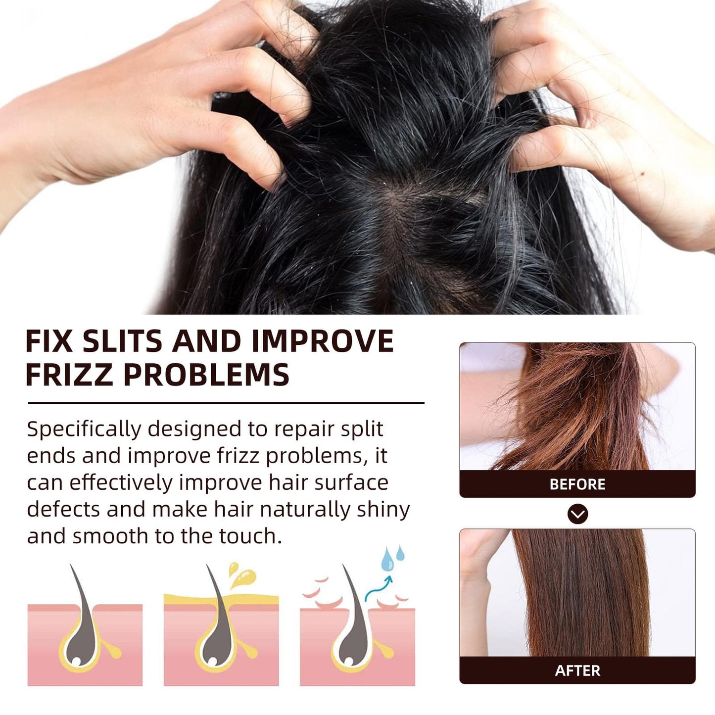 Keratin Conditioner Soft Scalp Deep Nourishing.