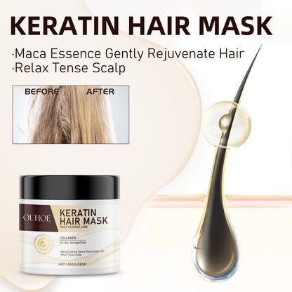 Keratin Conditioner Soft Scalp Deep Nourishing.