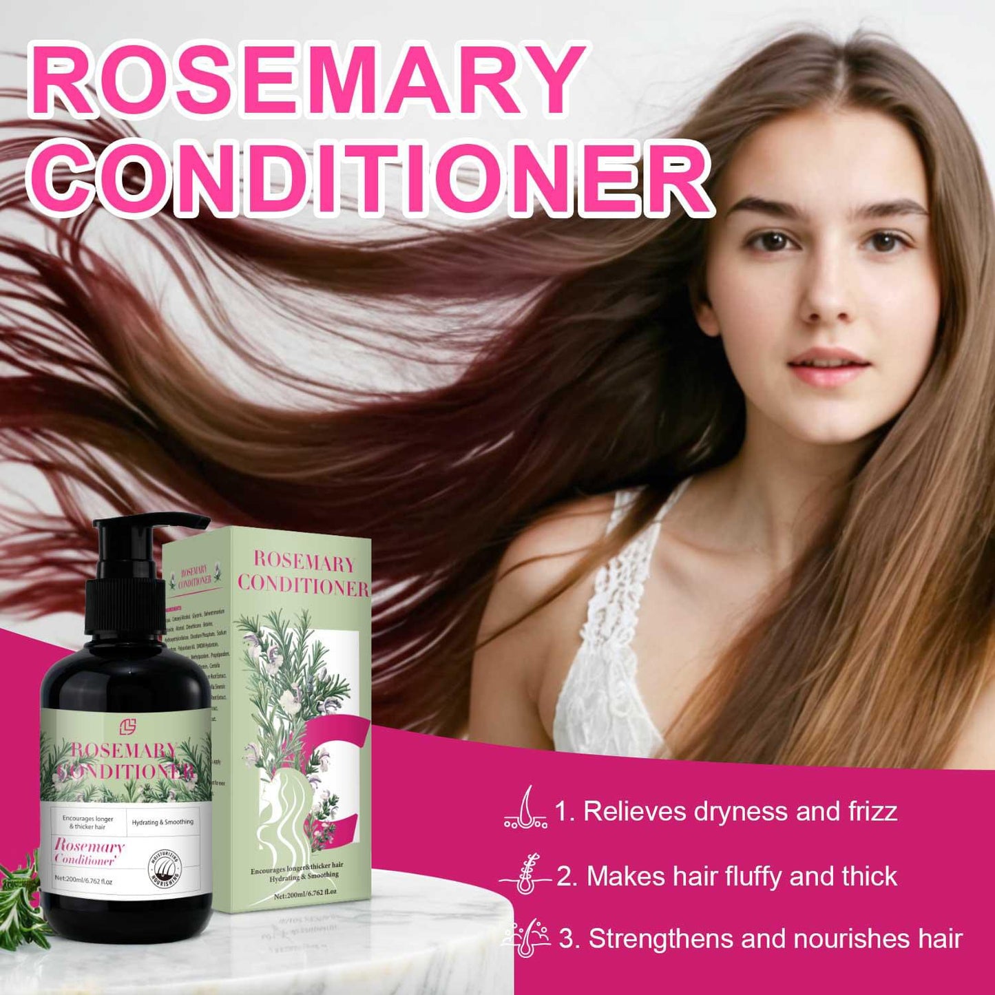 Lianbiquan Rosemary Hair Conditioner Tough.