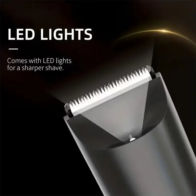 Men's Body Hair Trimmer Epilator Beard Shaver for Groin Chest Armpit Arms Legs - All-In-One Hair Removal Razor.