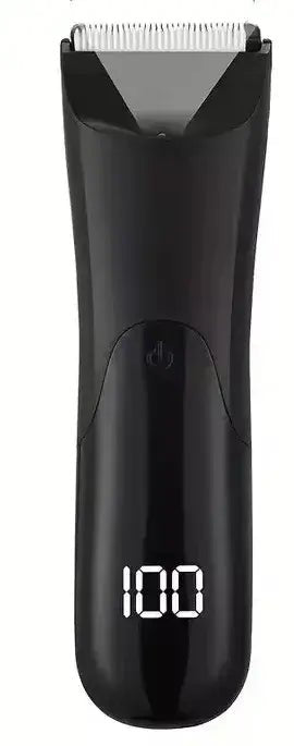 Men's Body Trimmer, Electric Razor, Pubic and Underarm Hair Private Hair Trimmer, Ceramic Blade Men's Grooming Kit.