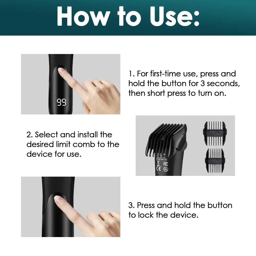 Men's Groin Body Hair Trimmer Electric Shaver For Men Ball Pubic Private Areas Hair Removal Chest Arm Leg Shaving Machine Razor.