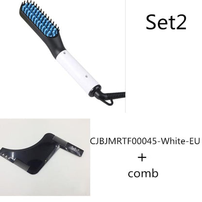 Men's multi-function straight hair comb.