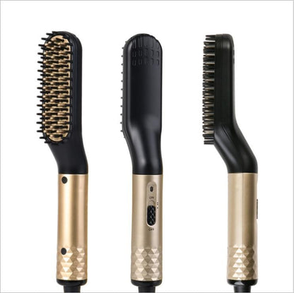 Men's multi-function straight hair comb.
