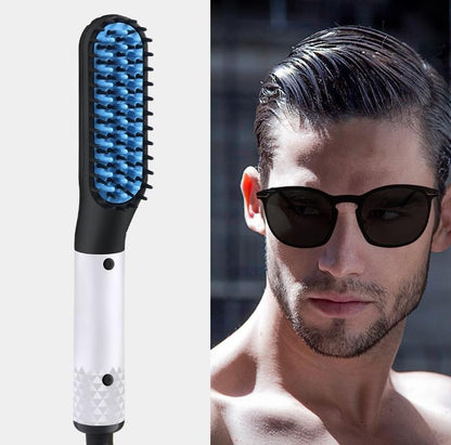 Men's multi-function straight hair comb.