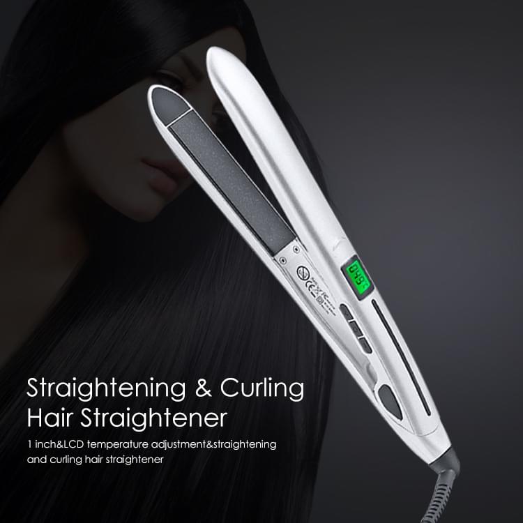 Mini hair straightener.