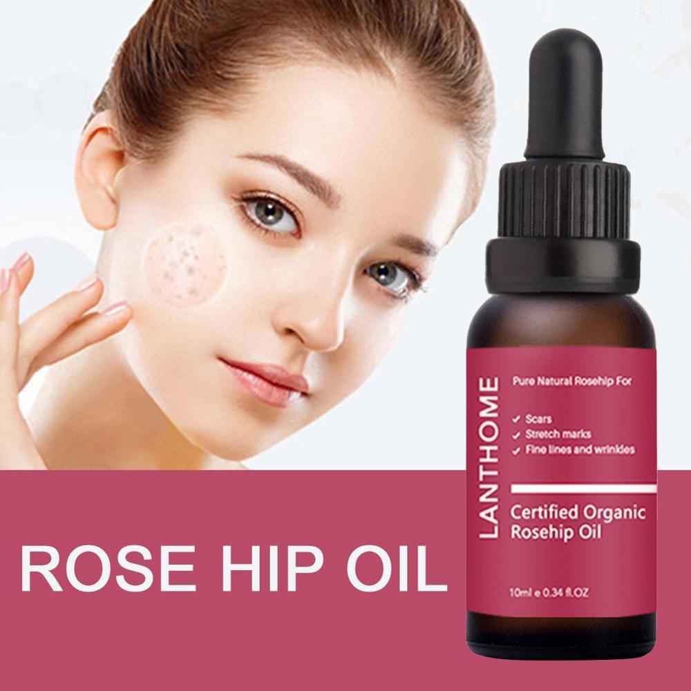 Moisturizing and moisturizing rosehip oil.