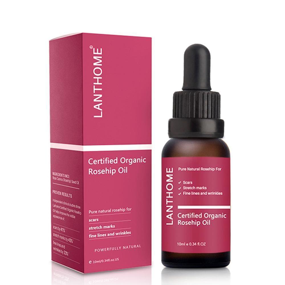 Moisturizing and moisturizing rosehip oil.