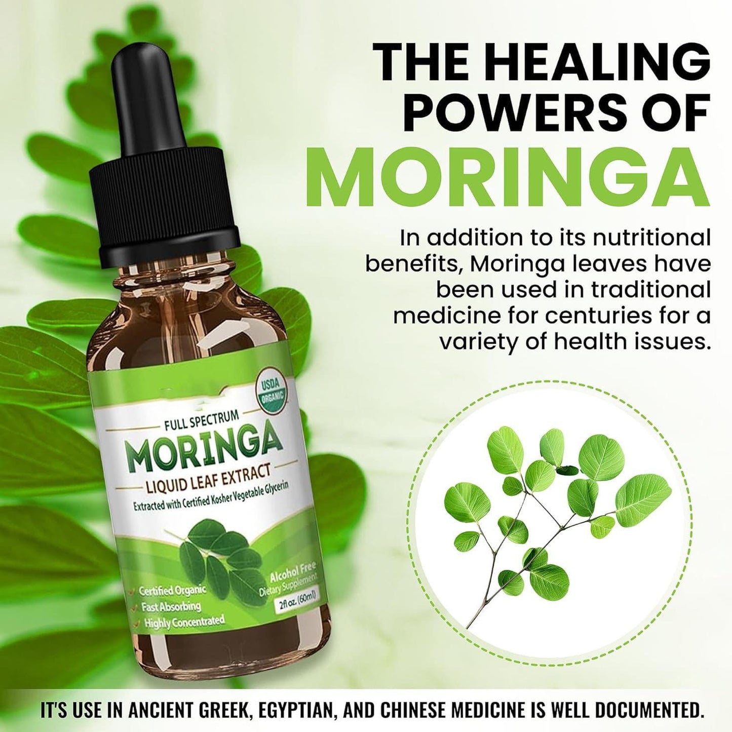 Moringa Leaf Drops Moringa Powder Drops.