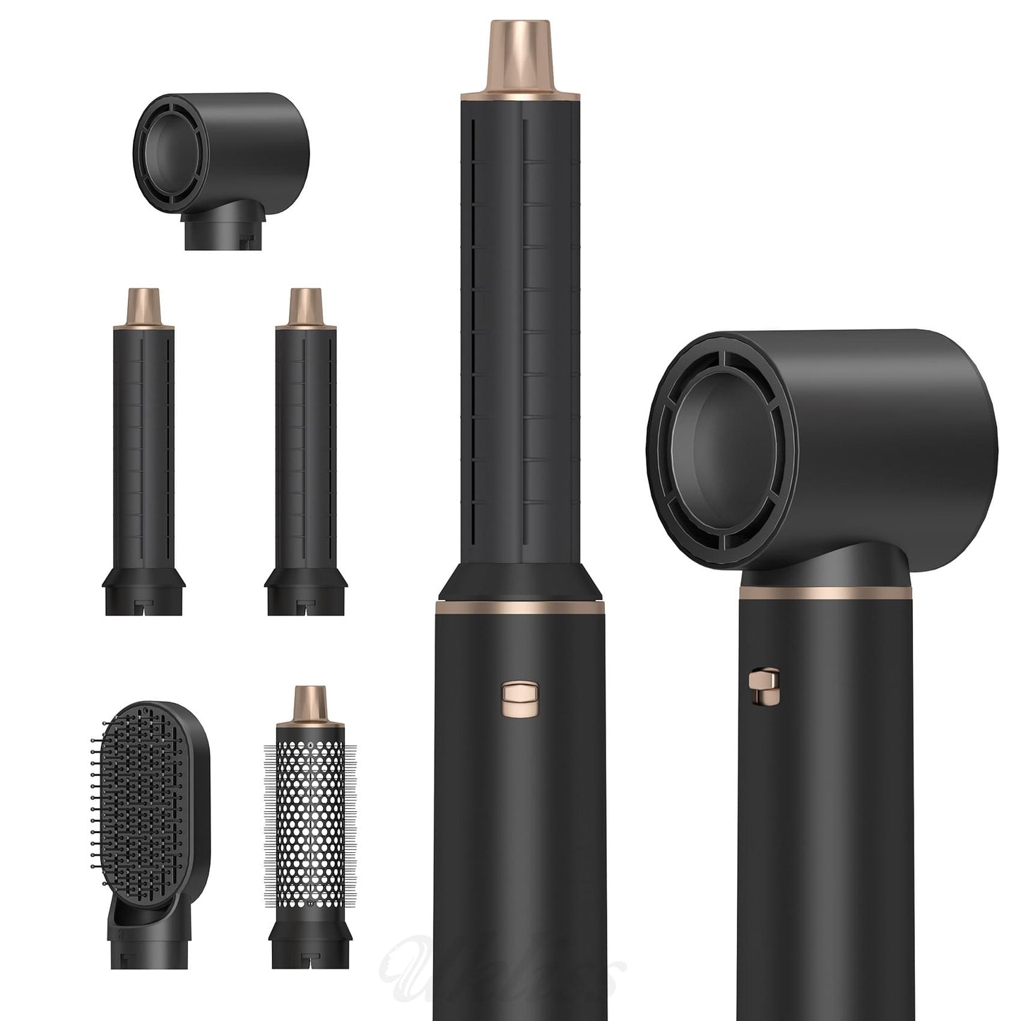 Multifunctional Five-in-one Noise Reduction Modeling Hair Curler.