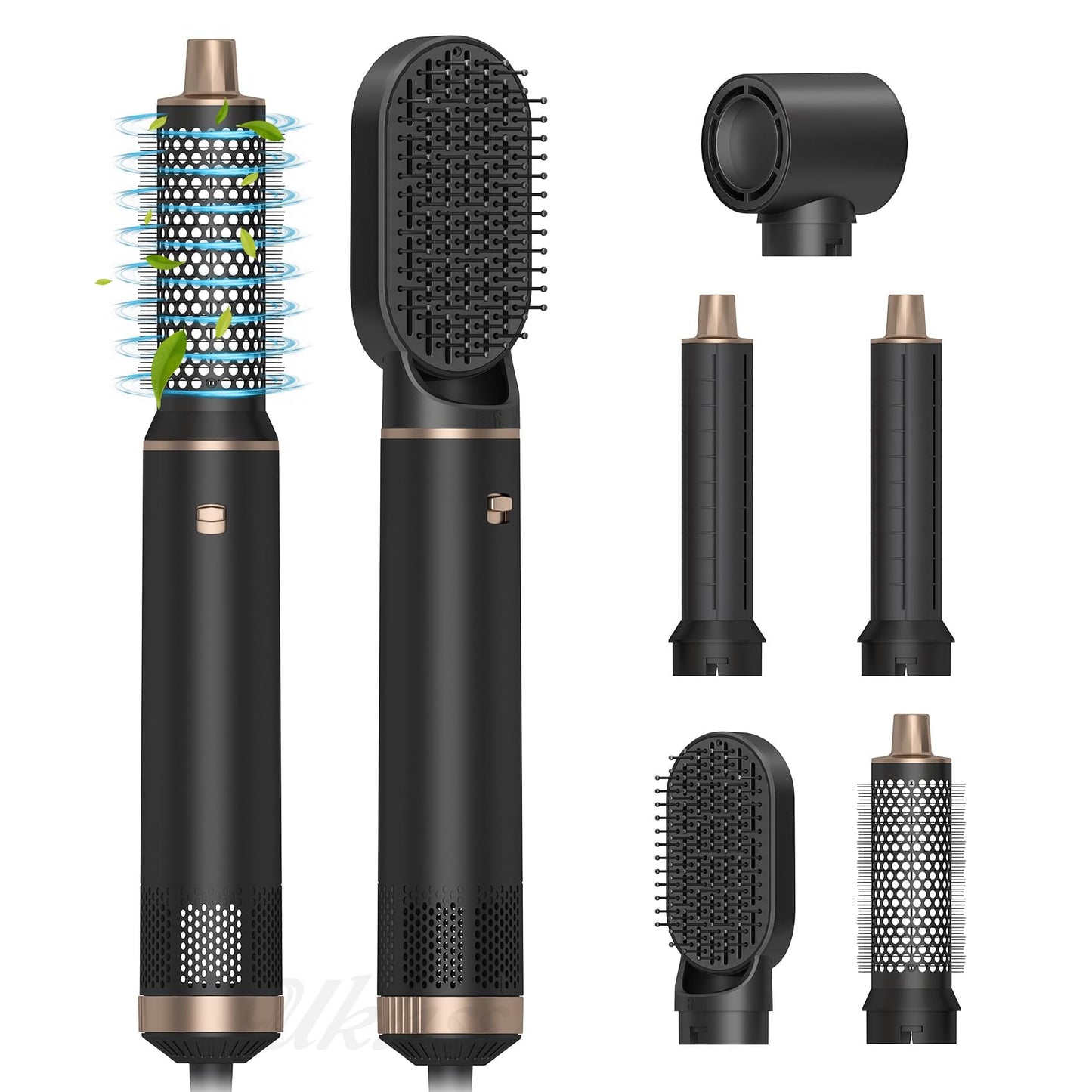 Multifunctional Five-in-one Noise Reduction Modeling Hair Curler.