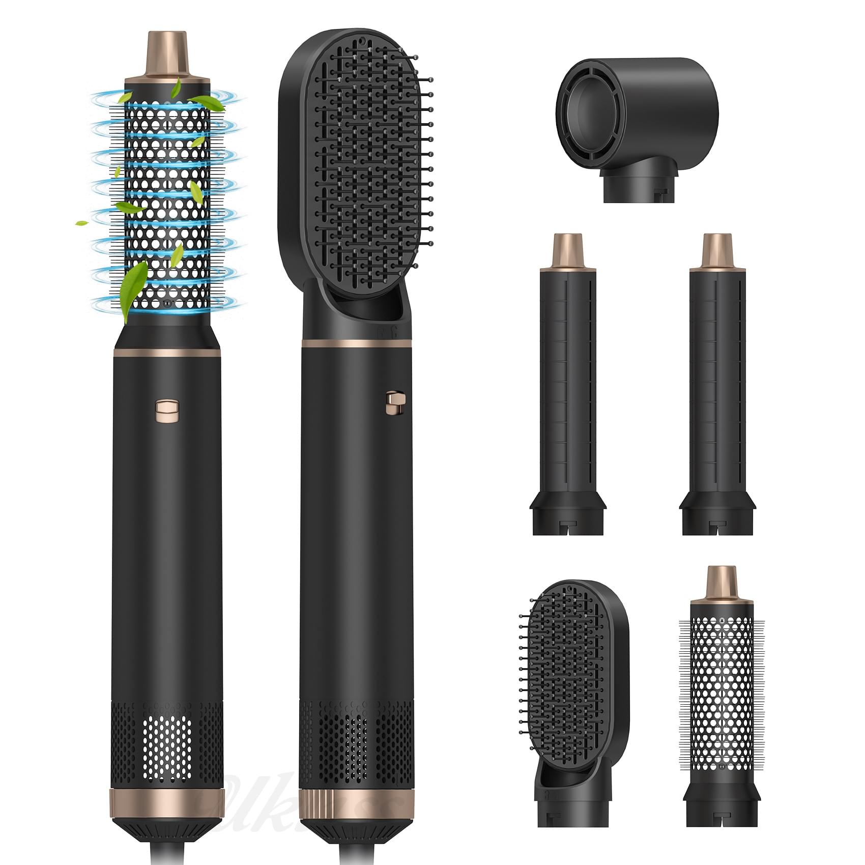 Multifunctional Five-in-one Noise Reduction Modeling Hair Curler.