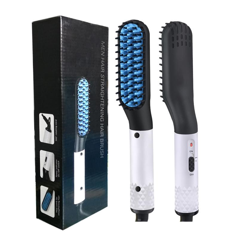 Multifunctional Hair Straightener Hair Comb Brush Men Beard Straightener Straightening.