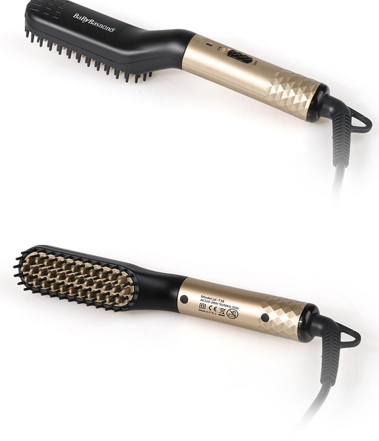 Multifunctional Hair Straightener Hair Comb Brush Men Beard Straightener Straightening.