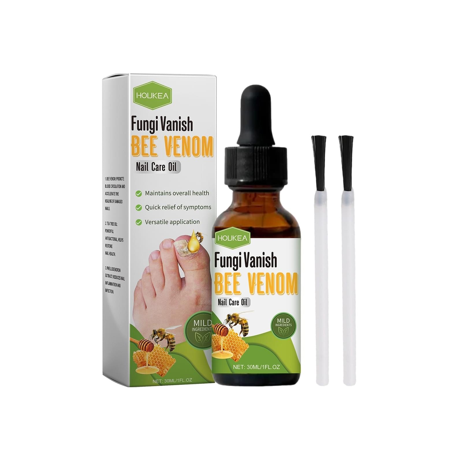 Nail fungus care oil.