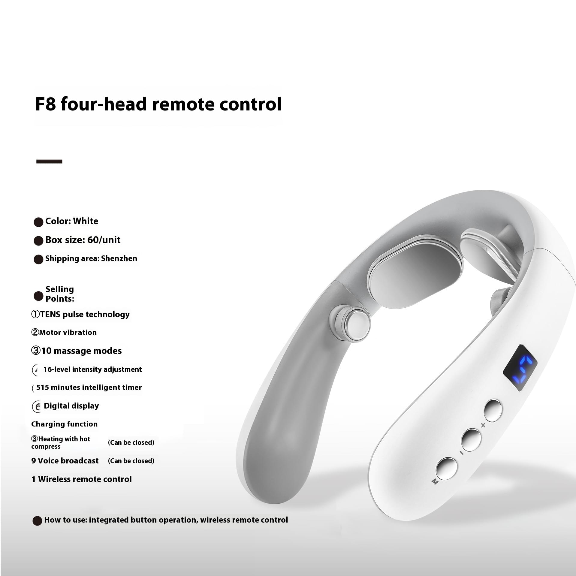 Neck Massager Hot Compress Shoulder And Neck Massager.