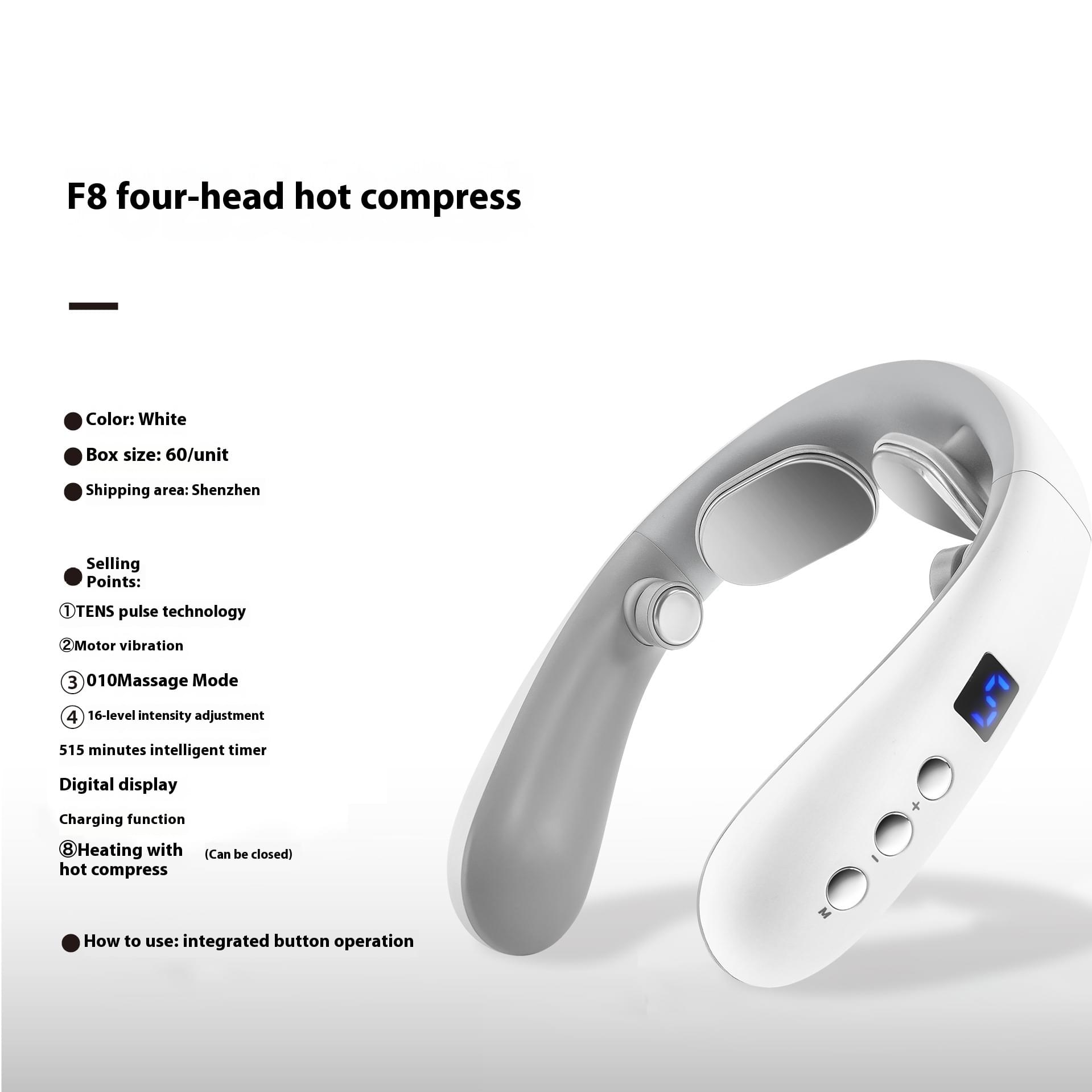 Neck Massager Hot Compress Shoulder And Neck Massager.