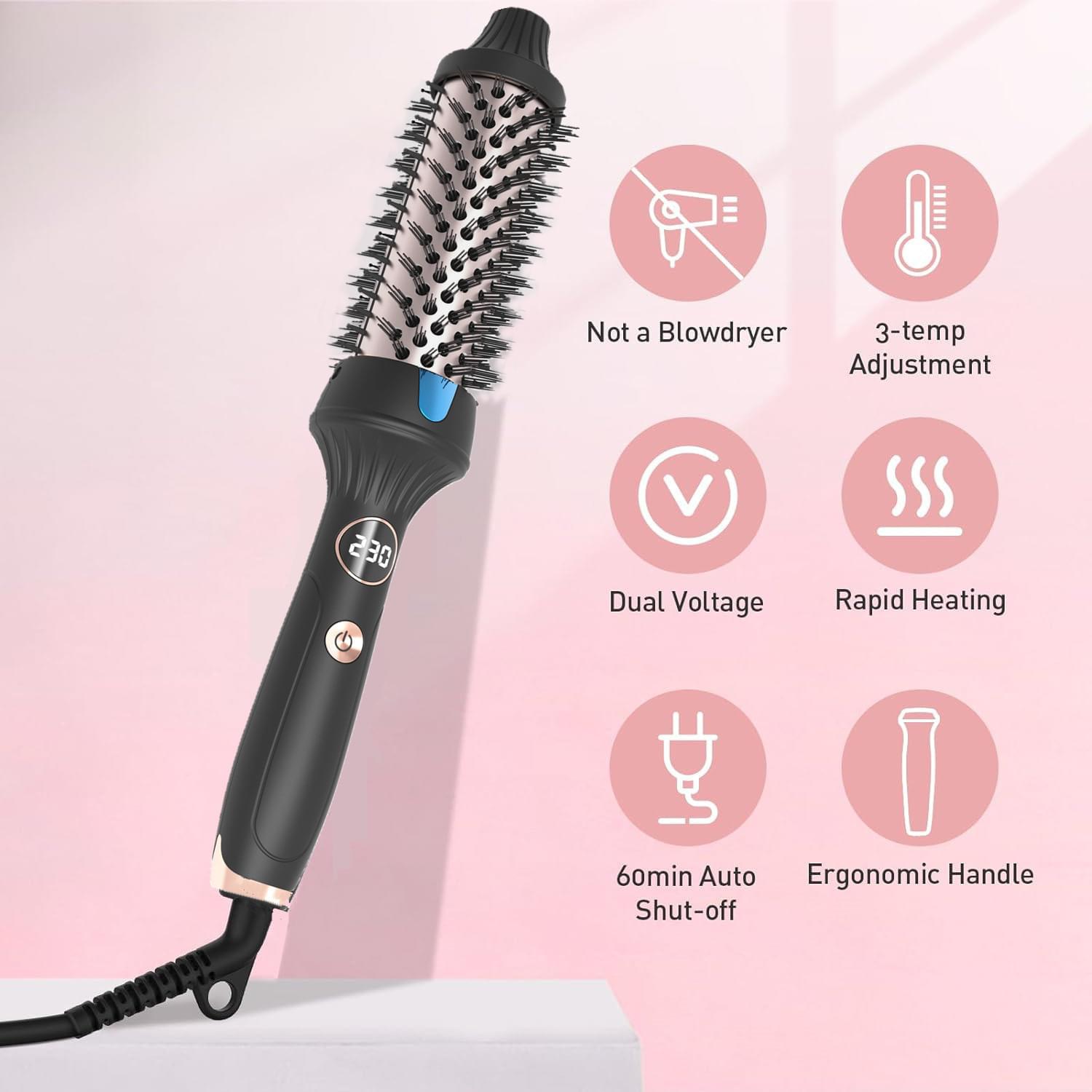 New Hair Perm Hair Curler Hair Straightener And Curler Dual-use Large Roll Inner Curl Bangs.