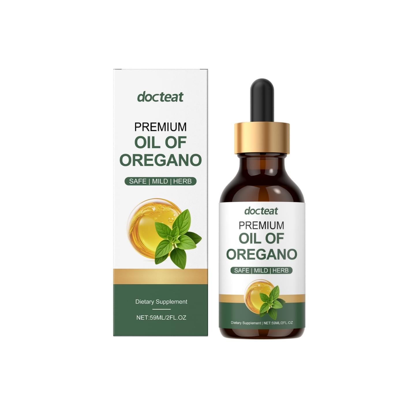 Oregano Oil Soothing Care Drops.