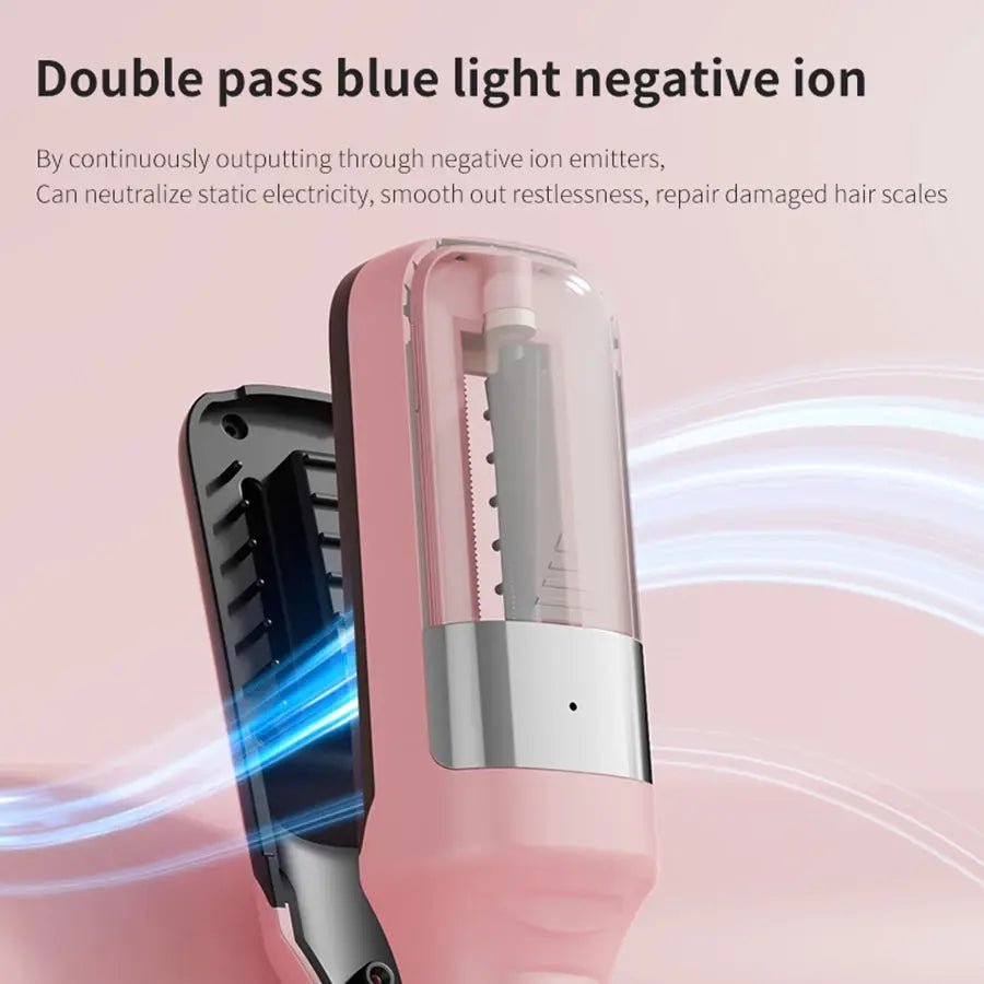 Portable electric hair tip trimmer, rechargeable split hair trimmer, damaged hair repair, a must-have for beauty lovers, perfect.