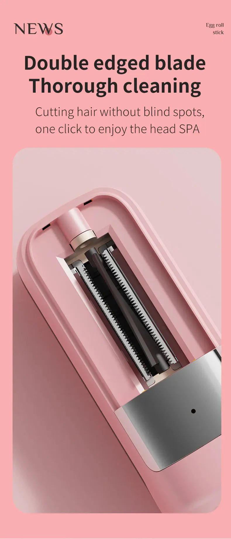 Portable electric hair tip trimmer, rechargeable split hair trimmer, damaged hair repair, a must-have for beauty lovers, perfect.